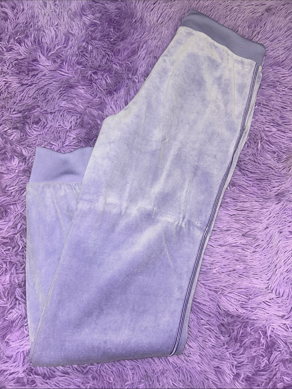 Juicy Couture Lavender Velour Zip-Up Hoodie - Picture 6 of 8